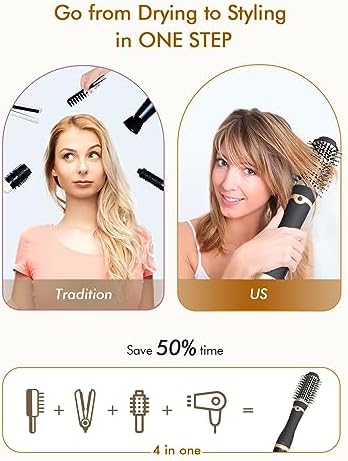 1.5-inch Lightweight Blow Dryer Brush for Effortless Styling - Image 3