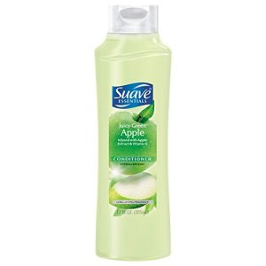 Apple hair conditioner for shiny, silky locks.