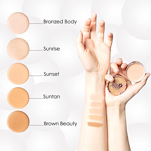Natural Face Cream Foundation Swatches - Image 3