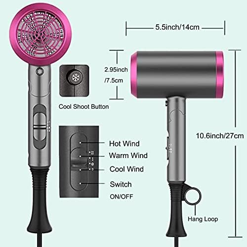 Hair styling tool with diffuser attachment. - Image 2