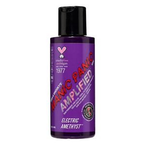 Purple hair color infused with argan oil.