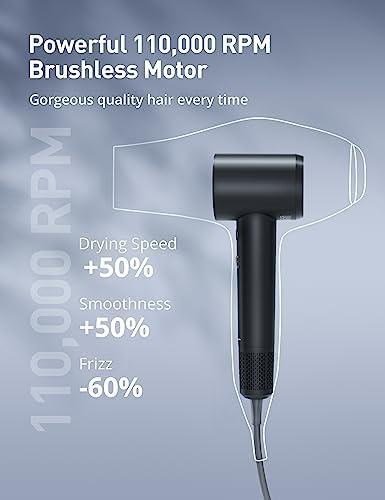 Cordless hair dryer with battery operation. - Image 2