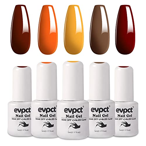 Autumn Fall 2023 Nail Polish Shades Collection 10ml Bottles