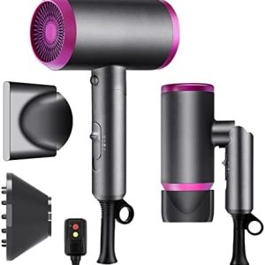 Hair styling tool with diffuser attachment.