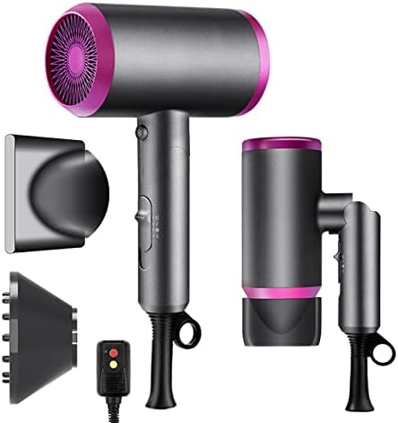 Hair styling tool with diffuser attachment.