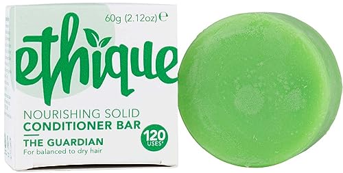 Hair conditioner in bar form for easy application.