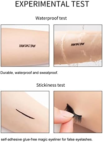 Bold Yellow Black Eyeliner Kit, Effortless Application for Stunning Eye Looks - Image 7