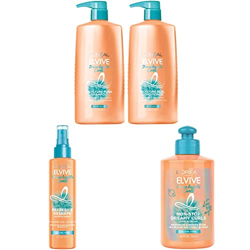 Wet & Wavy 8 oz Leave-In Conditioner for Hydrating Curly Hair