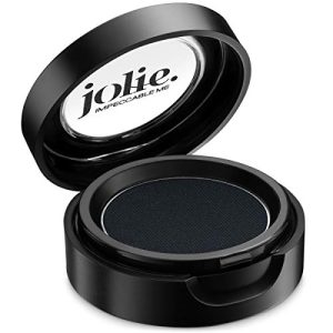 Intense black eyeshadow for dramatic looks.