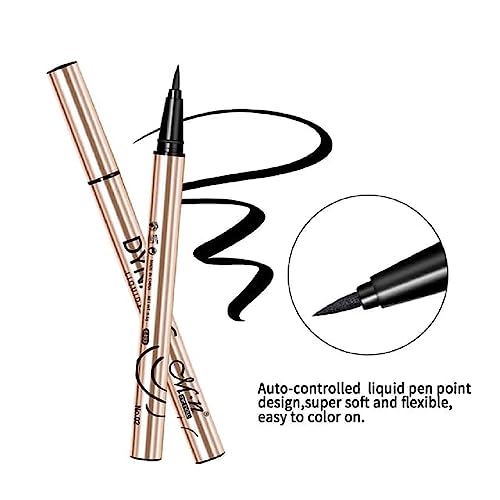 Black Eyeliner for Daily Wear 0.12 oz with Easy Application and Long-Lasting Formula - Image 6