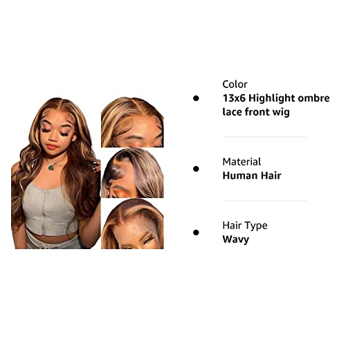 Blonde Lace Front Wig Human Hair - Image 6