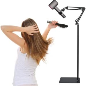 TV Blow Dryer Stand for hands-free styling.