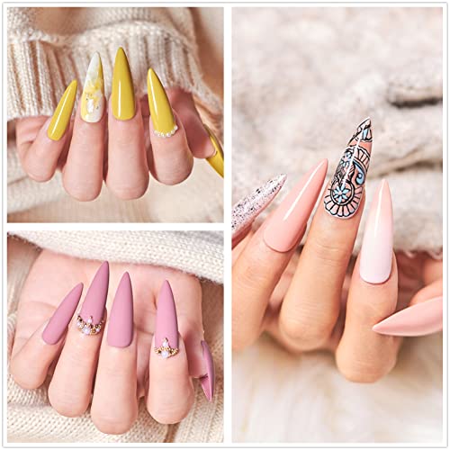 Long Acrylic Nails: 8 Inches - Image 6