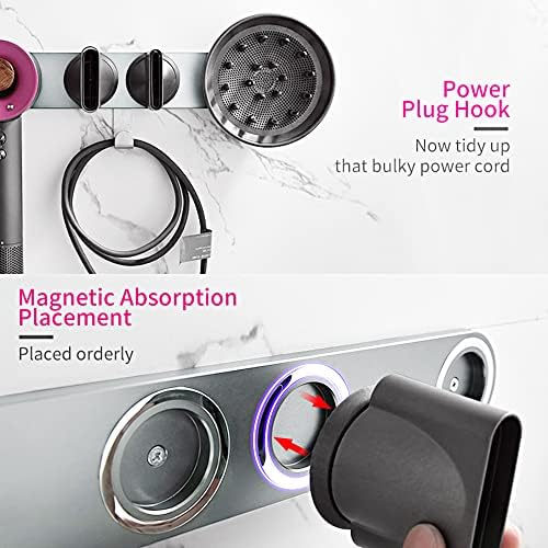 Hair dryer rack for storage and organization. - Image 3