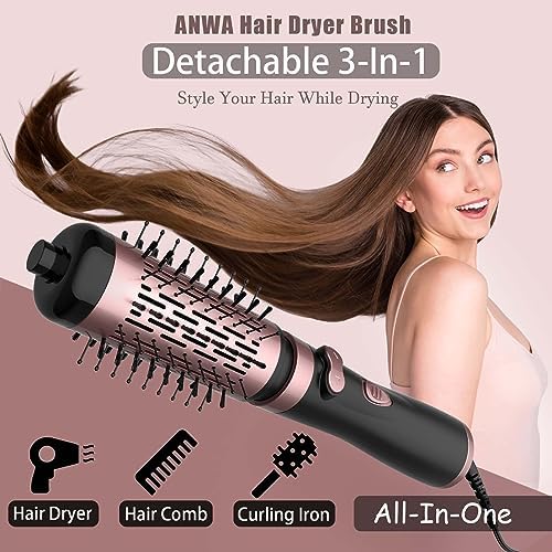 Automatic Rotating Hair Brush with 1.5-inch Barrel for Effortless Styling and Silky Smooth Results - Image 2