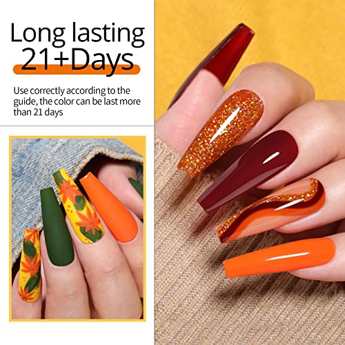 Fall Nail Polish in Autumn Shades - Image 2