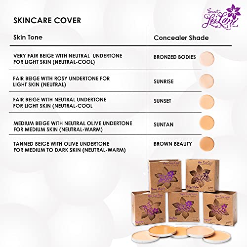 Natural Face Cream Foundation Swatches - Image 4