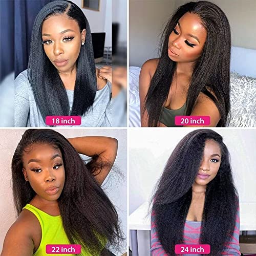 Yaki Human Hair Wig - Natural Texture, Comfortable Fit, Ready to Wear - Image 8
