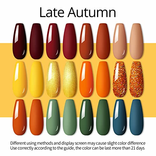 Fall Nail Polish in Autumn Shades - Image 4