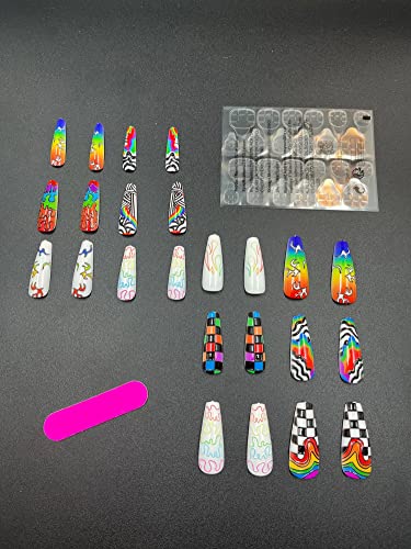 ?Bisexual Pride Acrylic Nails? - Image 2