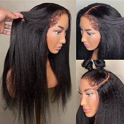 Yaki Human Hair Wig - Natural Texture, Comfortable Fit, Ready to Wear - Image 3
