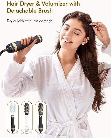 1.5-inch Lightweight Blow Dryer Brush for Effortless Styling - Image 2
