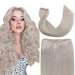 Blonde human hair weave ? high quality strands.