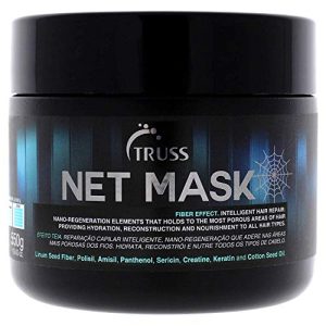 Hydrating protein mask for strong, healthy hair.