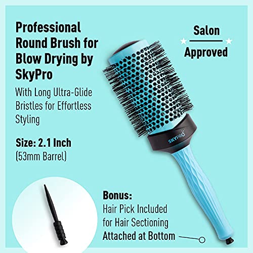 Babyliss 1.5-Inch Round Brush Blow Dryer for Fast, Effortless Hair Styling - Image 2