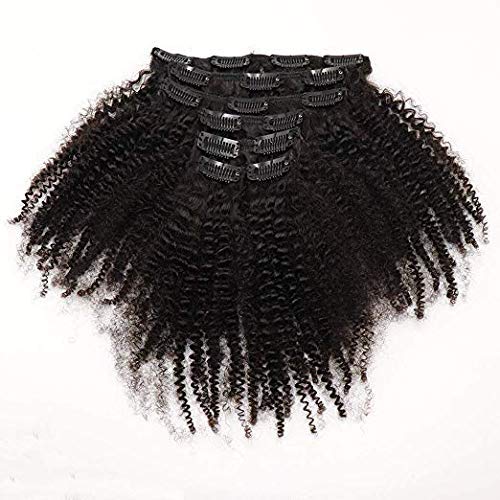 ?Kinky Curly Human Hair Clip-In Extension? - Image 2
