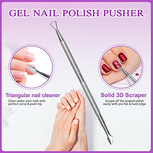 8oz Fast-Acting Acetone Nail Polish Remover Solution for Quick Acrylic Removal - Image 5