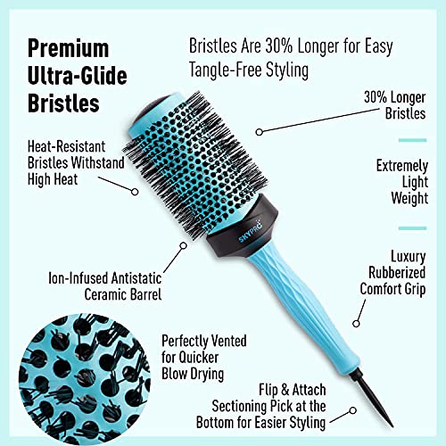Babyliss 1.5-Inch Round Brush Blow Dryer for Fast, Effortless Hair Styling - Image 3