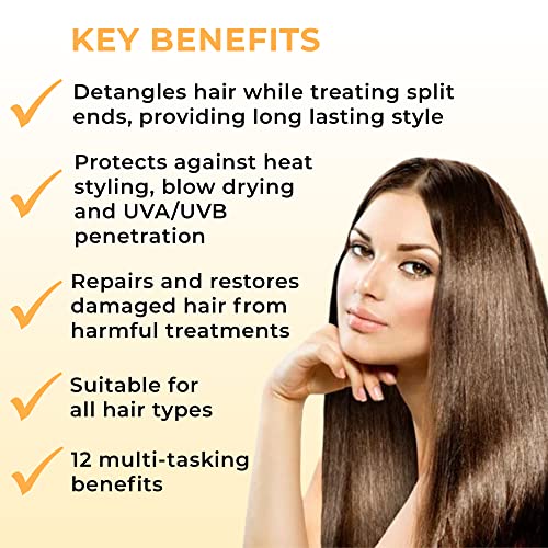Nourishing Anti-Frizz Leave-In Conditioner Spray for Smooth, Manageable Hair - 8 oz - Image 2