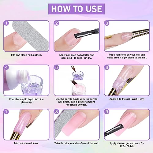 Simple Acrylic Nail Application - Image 7