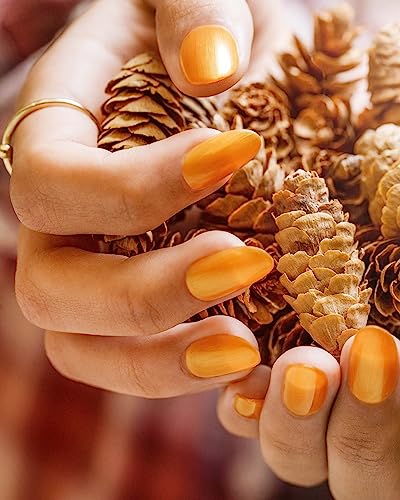 15ml Shiny Yellow Gold Nail Polish for Glamorous Stunning Finish - Image 3