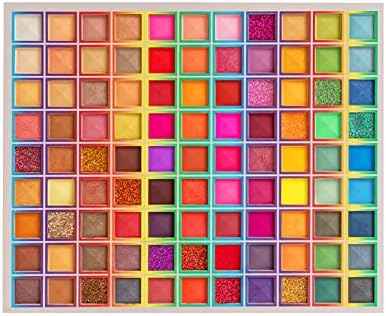 Vibrant Yellow and Red Eyeshadow Palette for Stunning Makeup Looks - Image 9