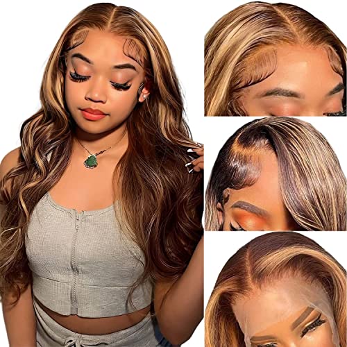 Blonde Lace Front Wig Human Hair