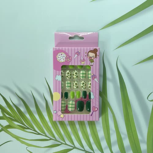 ?Avocado-themed acrylic nails design? - Image 8
