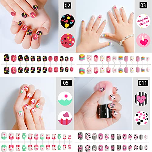 Autism Awareness Themed Acrylic Nails Design Kit for Creative Self-Expression and Style - Image 2