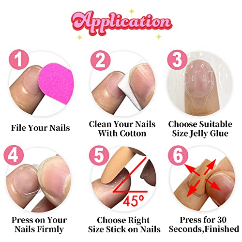 ?Blue Acrylic Nails in Various Shades? - Image 5