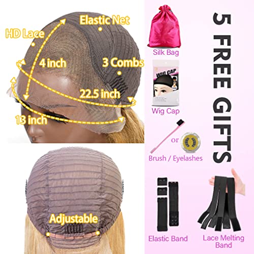 Blonde Human Hair Wig - Image 6