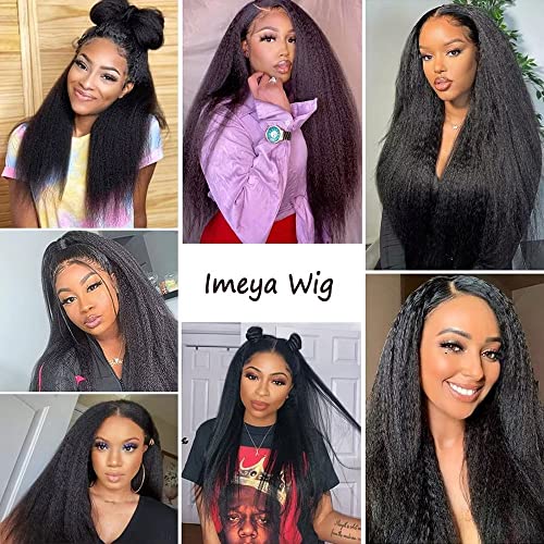 Yaki Human Hair Wig - Natural Texture, Comfortable Fit, Ready to Wear - Image 9
