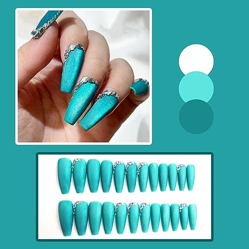 ?Blue Acrylic Nails? - Image 4