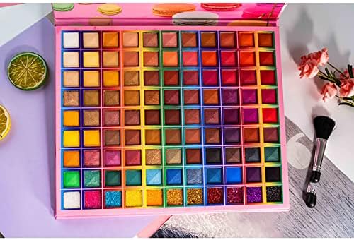 Vibrant Yellow and Red Eyeshadow Palette for Stunning Makeup Looks - Image 3