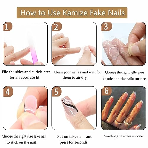 White acrylic nails for a clean and classic look. - Image 6
