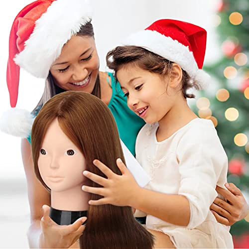 Blonde mannequin head with human hair. - Image 7