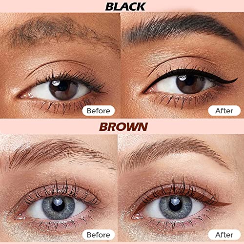 Waterproof Black Eyeliner Pencil 0.01 oz for Smudge-Proof, All-Day Wear - Image 2