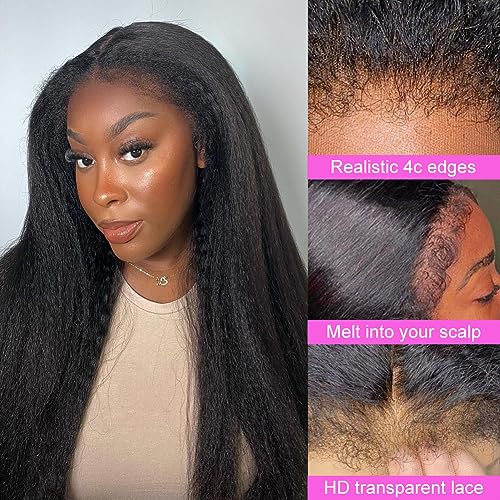 ?Human Hair Afro Curl Lace Front Wig? - Image 4