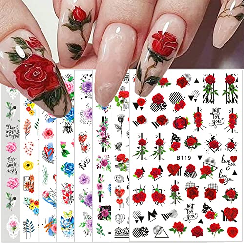 ?Beauty and Beast-themed Acrylic Nails?
