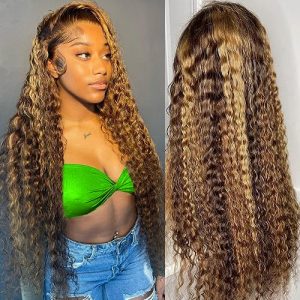 Blonde Lace Front Human Hair Wig